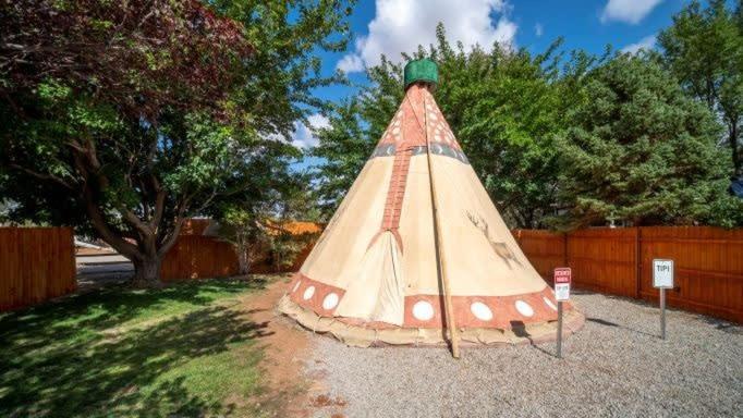 Ok Rv Park Family Tipi Ok1 Moab Exterior foto
